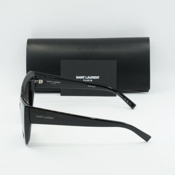 Final Price! Saint Laurent SL552 001 Black Sunglasses - Picture 5 of 12